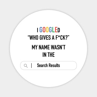 Google Search Results Magnet